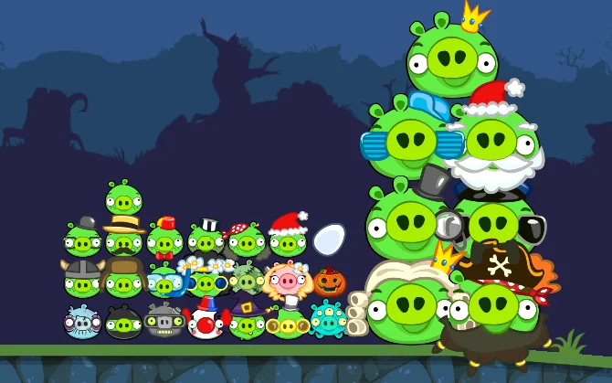 Build and Conquer The World of Bad Piggies